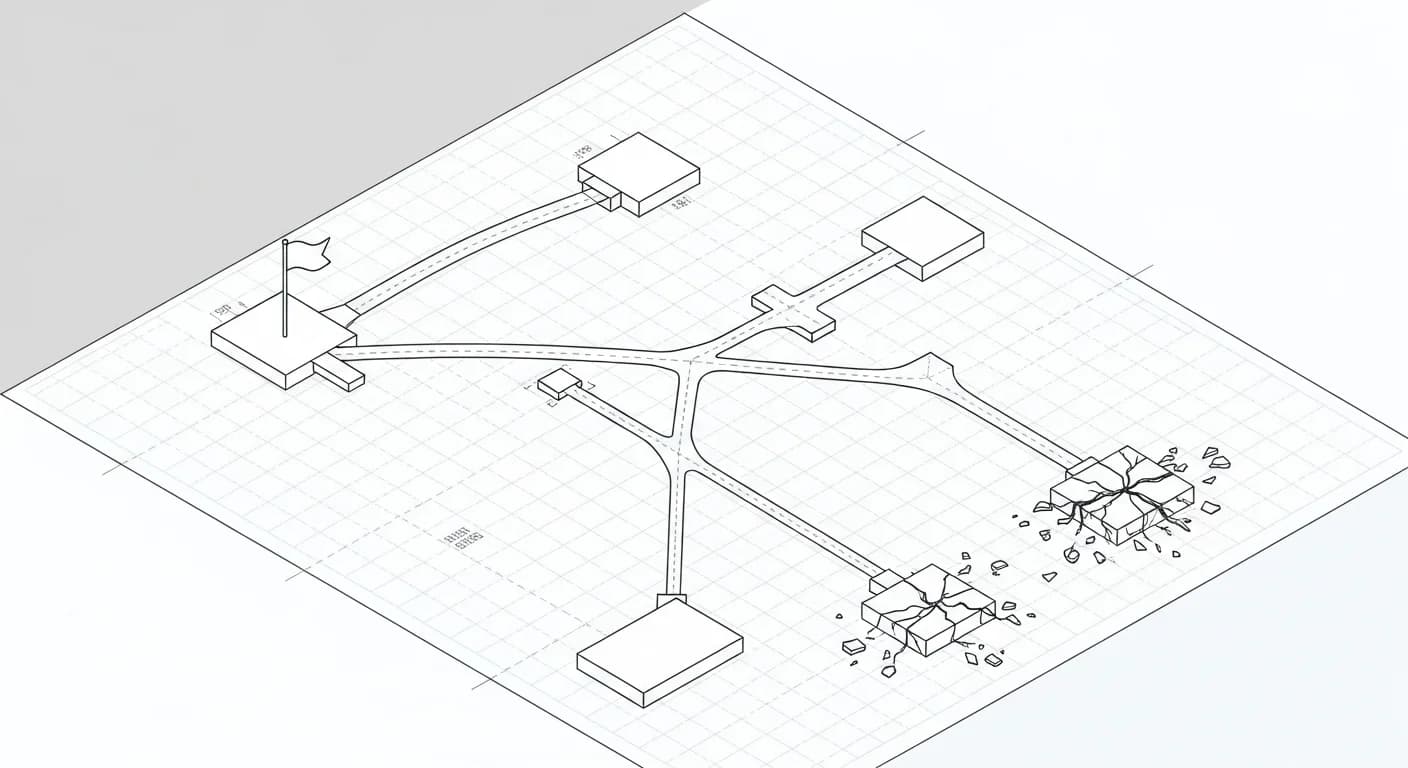 First Year Cross-Border Founder: Every Decision Map
